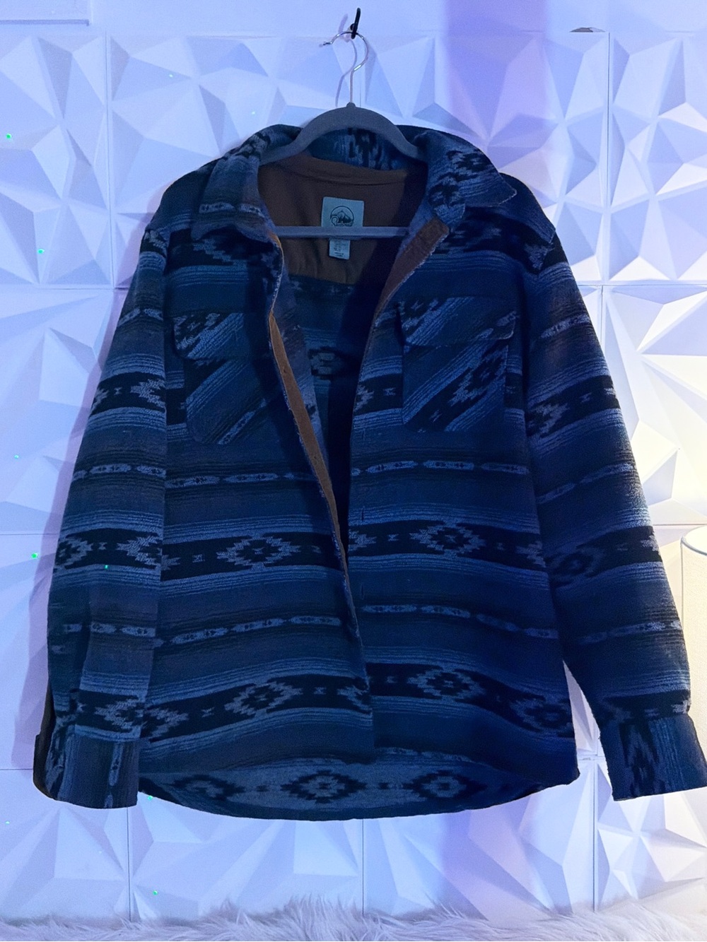 Women's Chunky Patterned Jacket Coat